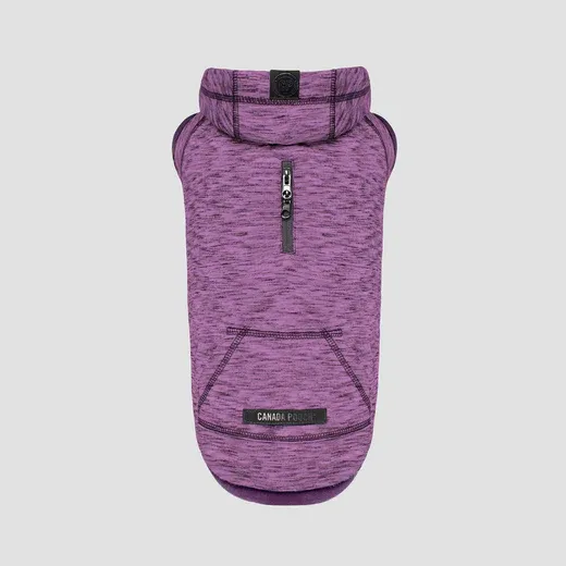 CANADA POOCH SPACEDYE HERO HOODIE PINK MIX SIZE 14