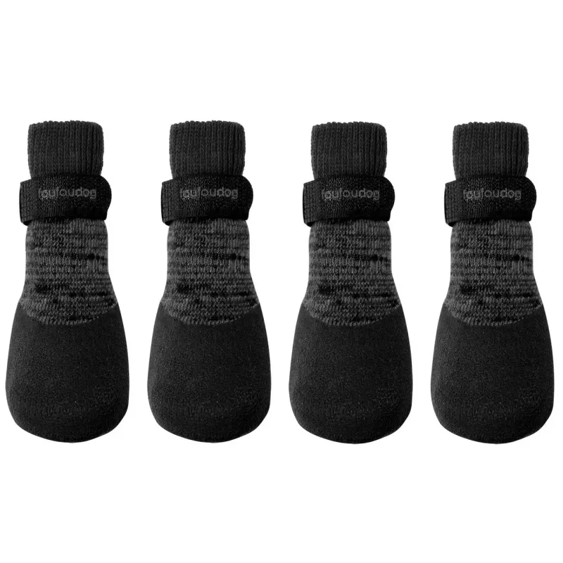 FOUFOU HERITAGE RUBBER DIPPED SOCKS MEDIUM 4pk