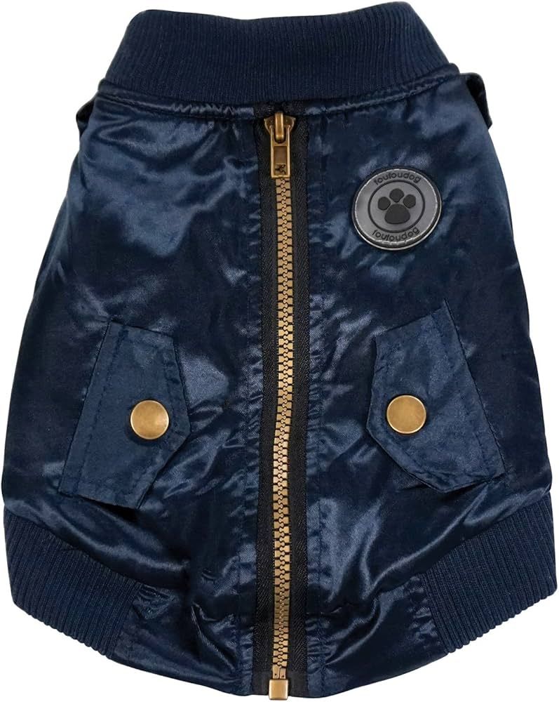 FOUFOU BOMBER JACKET NAVY X-SMALL/SMALL