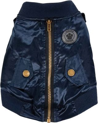 FOUFOU BOMBER JACKET NAVY X-SMALL/SMALL