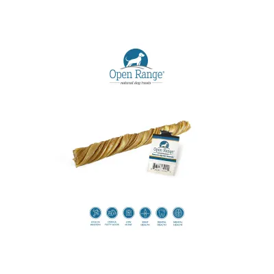 OPEN RANGE BEEF TRIPE TWIST - 5&quot;