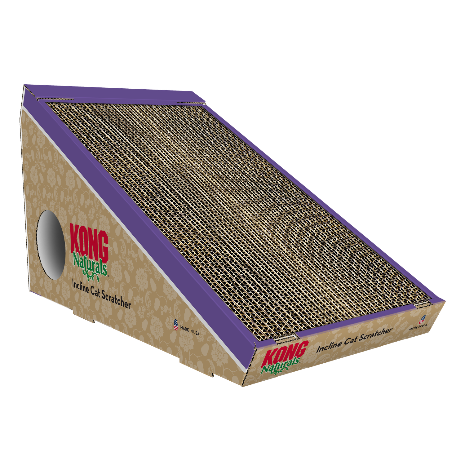 KONG CAT NATURALS INCLINE SCRATCHER WITH CATNIP