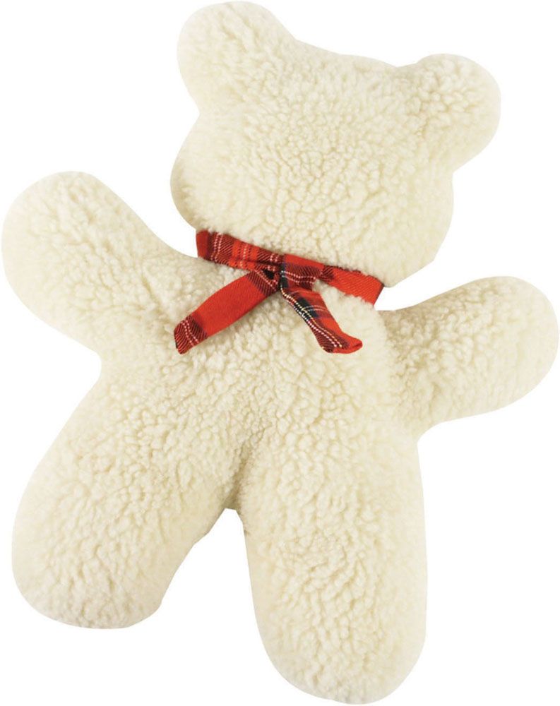BURGHAM SHEEPSKIN BEAR PLUSH 12&quot;