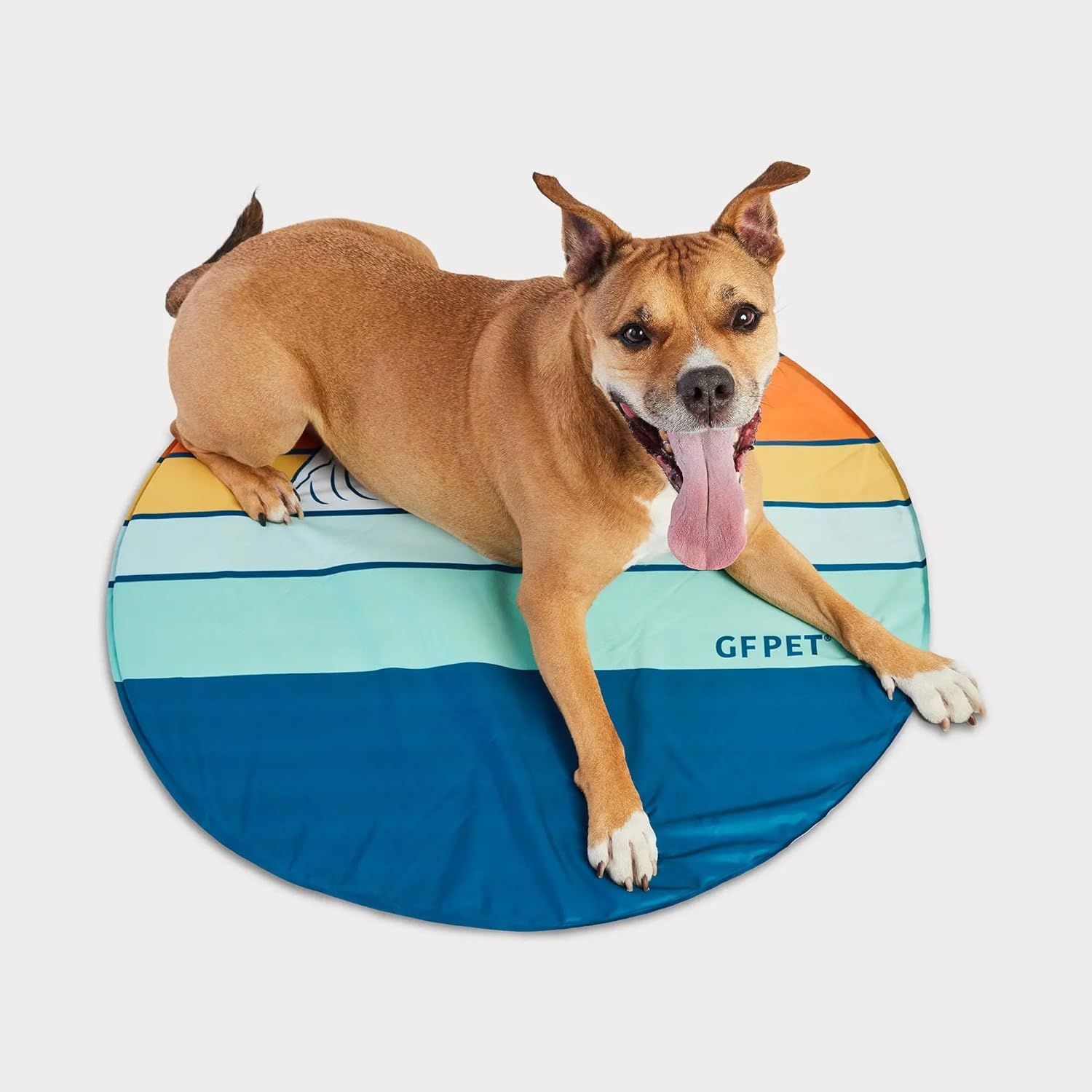 GF PET ROUND ICE MAT DARK BLUE SUNSET 32&quot;