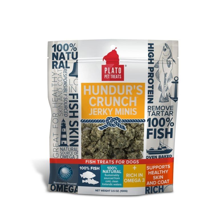 PLATO HUNDUR&#39;S CRUNCH JERKY MINI&#39;S 100g