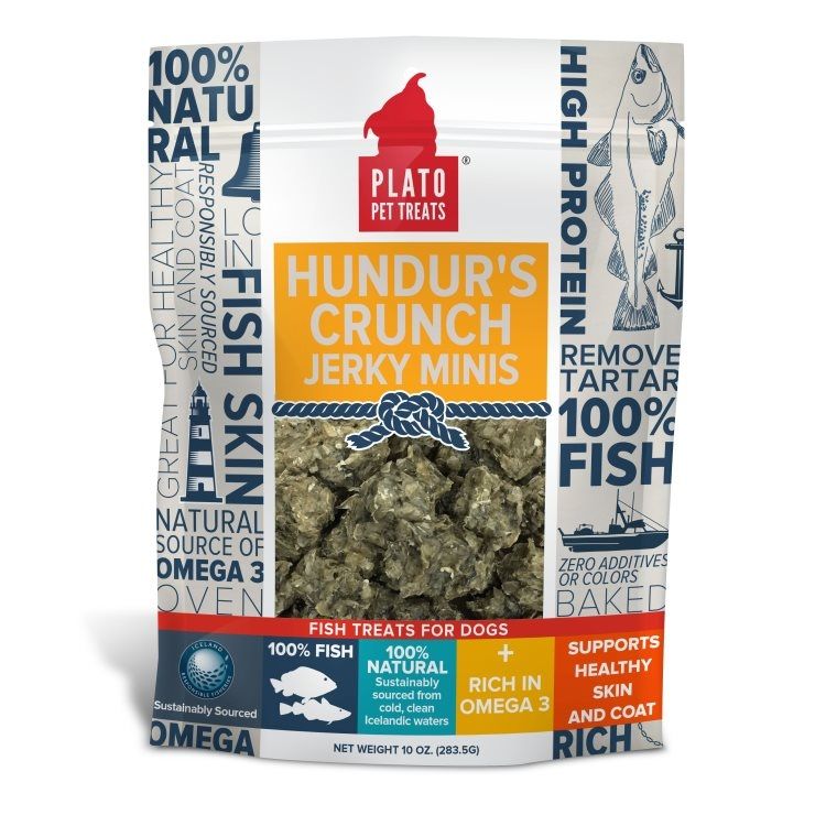 PLATO HUNDUR&#39;S CRUNCH JERKY MINIS 283g