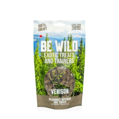 THIS &amp; THAT BE WILD EXOTIC TRAINERS VENISON 150g