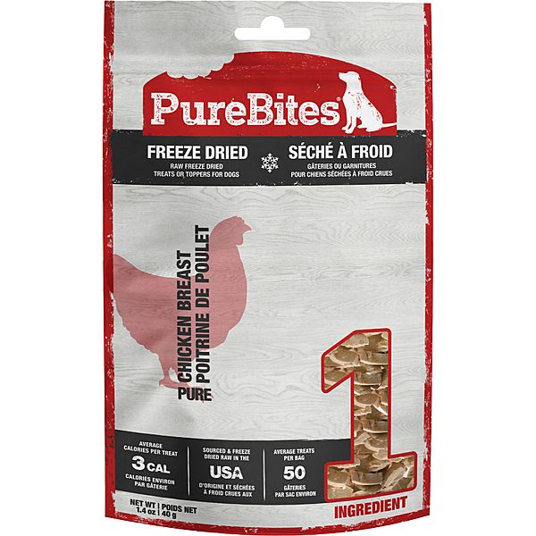 PUREBITES FREEZE DRIED CHICKEN BREAST 40g