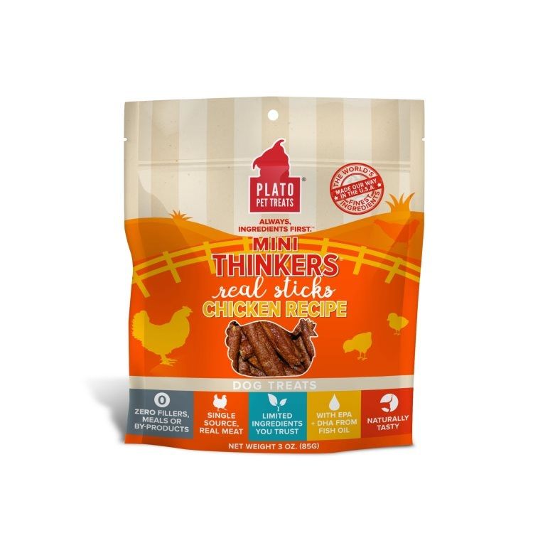 PLATO MINI THINKERS REAL STICKS CHICKEN RECIPE 3oz/85g