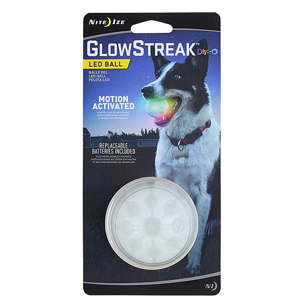 NITE IZE GLOW STREAK DISC-O LED BALL 