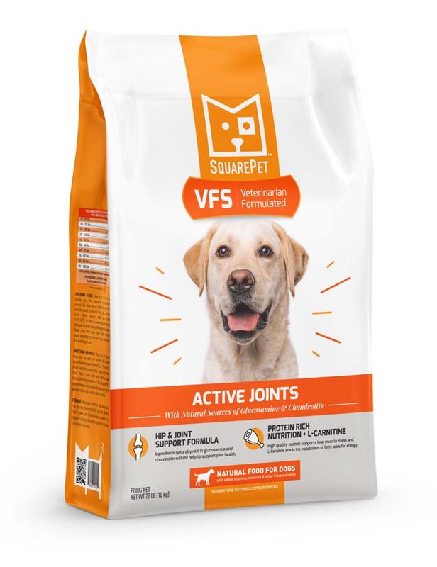 SQUARE PET VFS ACTIVE JOINTS FORMULA 4.4lb/2kg