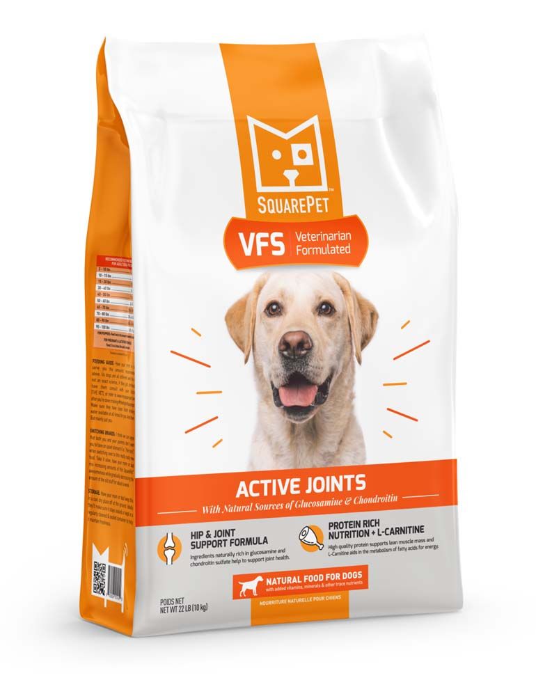 SQUARE PET VFS ACTIVE JOINTS FORMULA 22lb/10kg