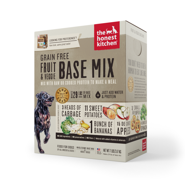HONEST KITCHEN DEHYDRATED FRUIT &amp; VEGGIE BASE MIX 7lb