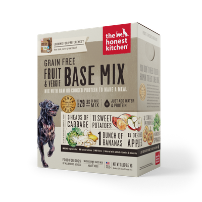 HONEST KITCHEN DEHYDRATED FRUIT &amp; VEGGIE BASE MIX 7lb