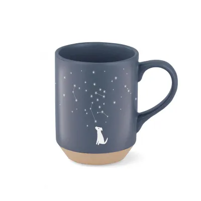 FRINGE STUDIO - CELESTIAL DOG STONEWARE NY MUG