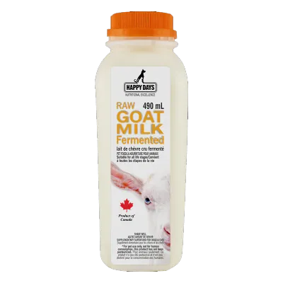 HAPPY DAYS RAW FERMENTED GOAT MILK 16.5oz/490ml