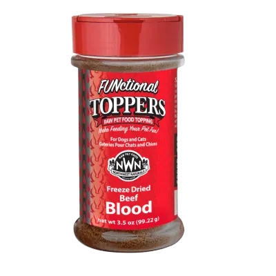 NORTHWEST NATURALS BEEF WITH BLOOD FUNCTIONAL TOPPER 3.5oz