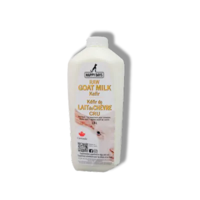 HAPPY DAYS RAW FERMENTED GOAT MILK 64oz/1.9L