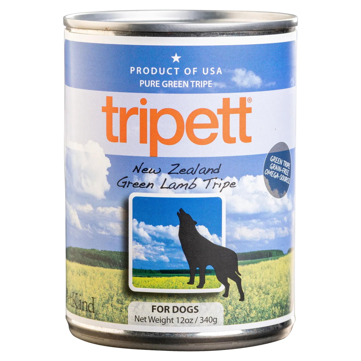 TRIPETT NEW ZEALAND GREEN LAMB TRIPE 12oz/340g