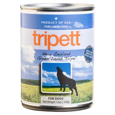 TRIPETT NEW ZEALAND GREEN LAMB TRIPE 12oz/340g