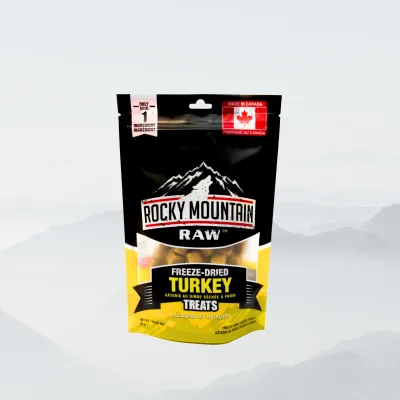 ROCKY MOUNTAIN RAW FREEZE DRIED TURKEY 55g