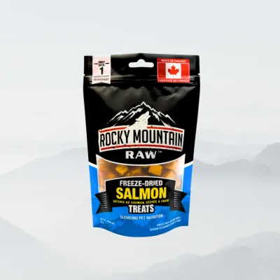 ROCKY MOUNTAIN RAW FREEZE DRIED SALMON TREATS 50g