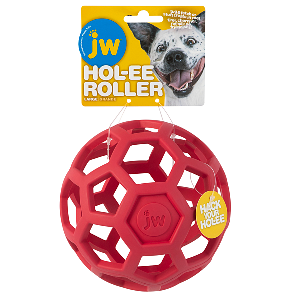 JW HOL-EE ROLLER ASSORTED COLOUR LARGE