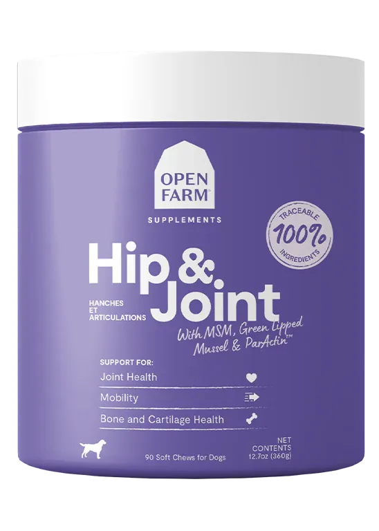 OPEN FARM HIP &amp; JOINT CHEWS 90ct