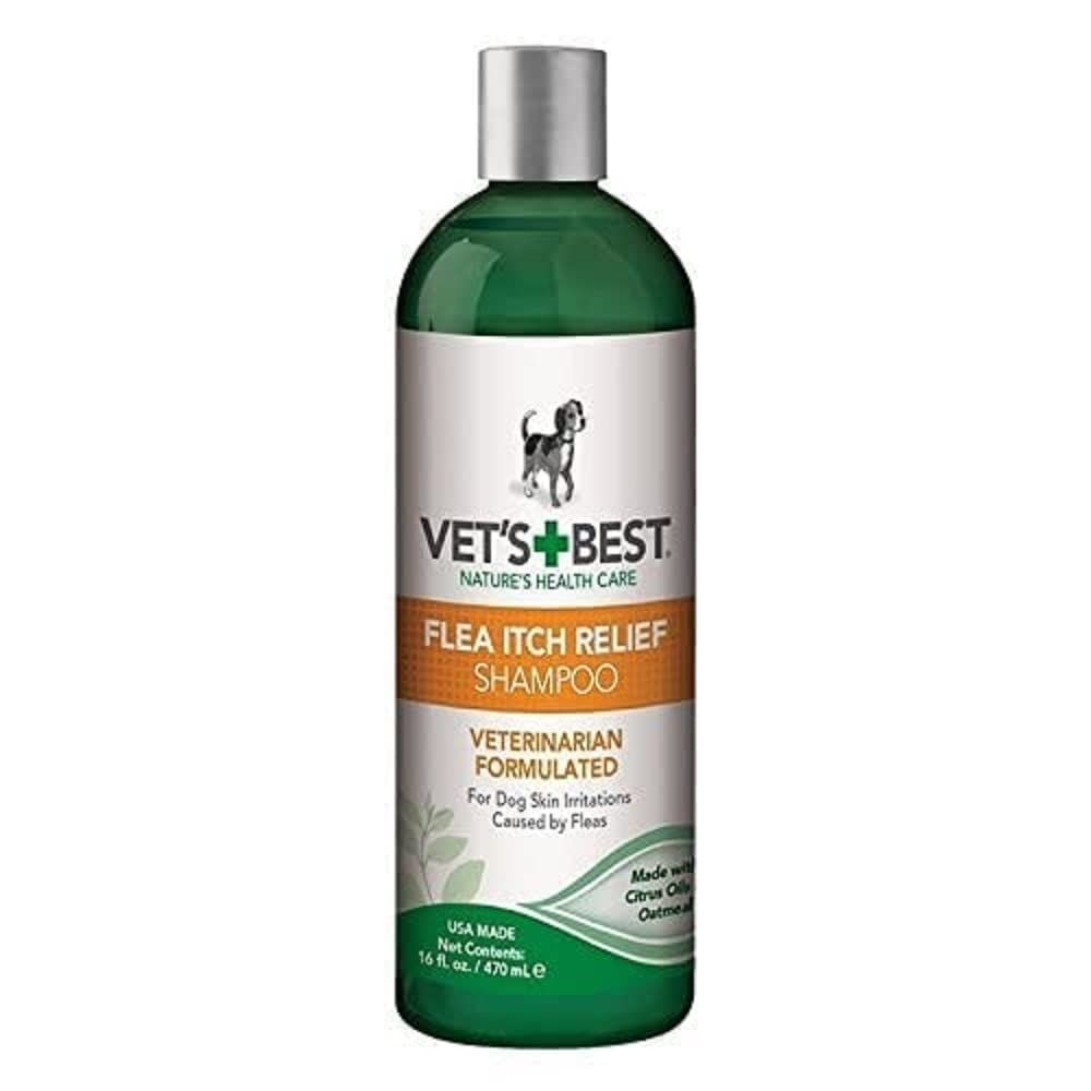 VET&#39;S BEST FLEA SHAMPOO 16fl oz