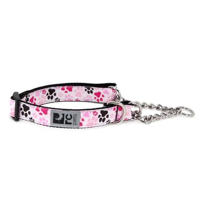 RC PETS TRAINING COLLAR PITTER PATTER PINK 5/8&quot; WIDE SMALL 7&quot;-9&quot;