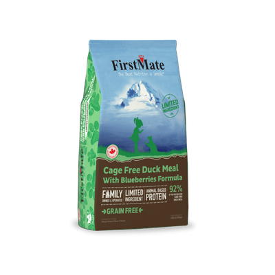 FIRSTMATE CAT GRAIN FREE DUCK BLUEBERRY 4lb/1.8kg