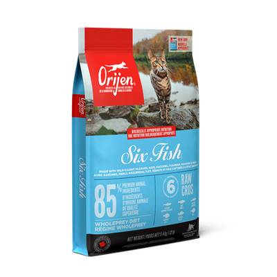 ORIJEN CAT SIX FISH 4lb/1.8kg