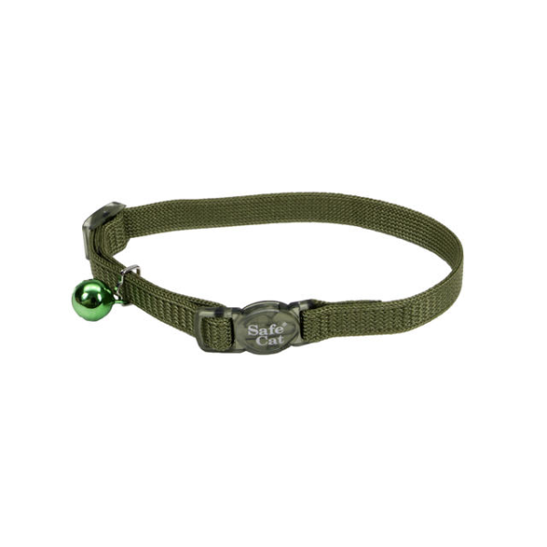 COASTAL SAFECAT BREAKAWAY COLLAR PALM GREEN