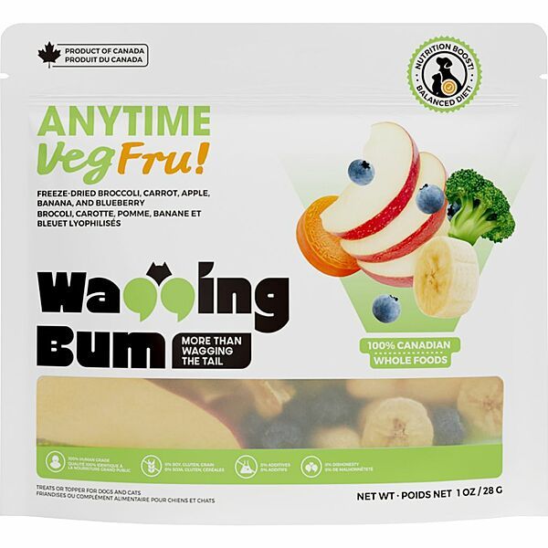 WAGGING BUM ANYTIME VEGFRU! 1oz/28g