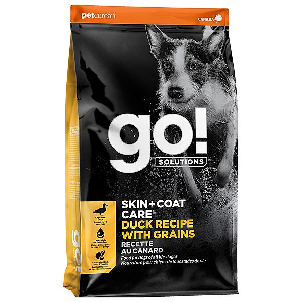 GO! DOG SKIN &amp; COAT DUCK RECIPE WITH GRAIN 3.5lb/1.6kg