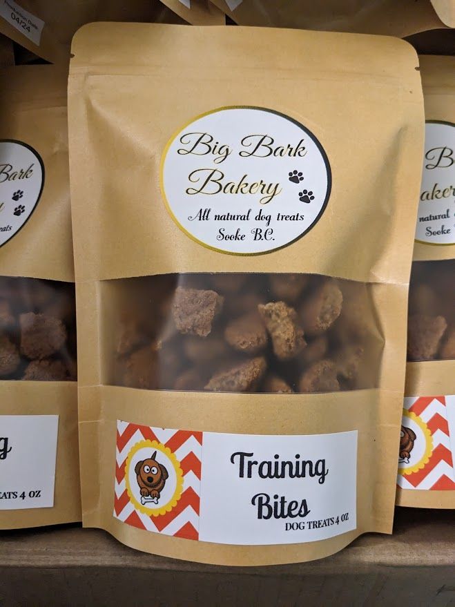 BIG BARK BAKERY GF TRAINING BITES PEANUT BUTTER 4oz