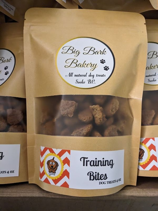 BIG BARK BAKERY GF TRAINING BITES PEANUT BUTTER 4oz