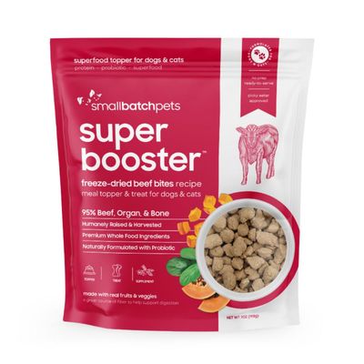 SMALLBATCH FREEZE DRIED SUPER BOOSTER BEEF BITES 7oz