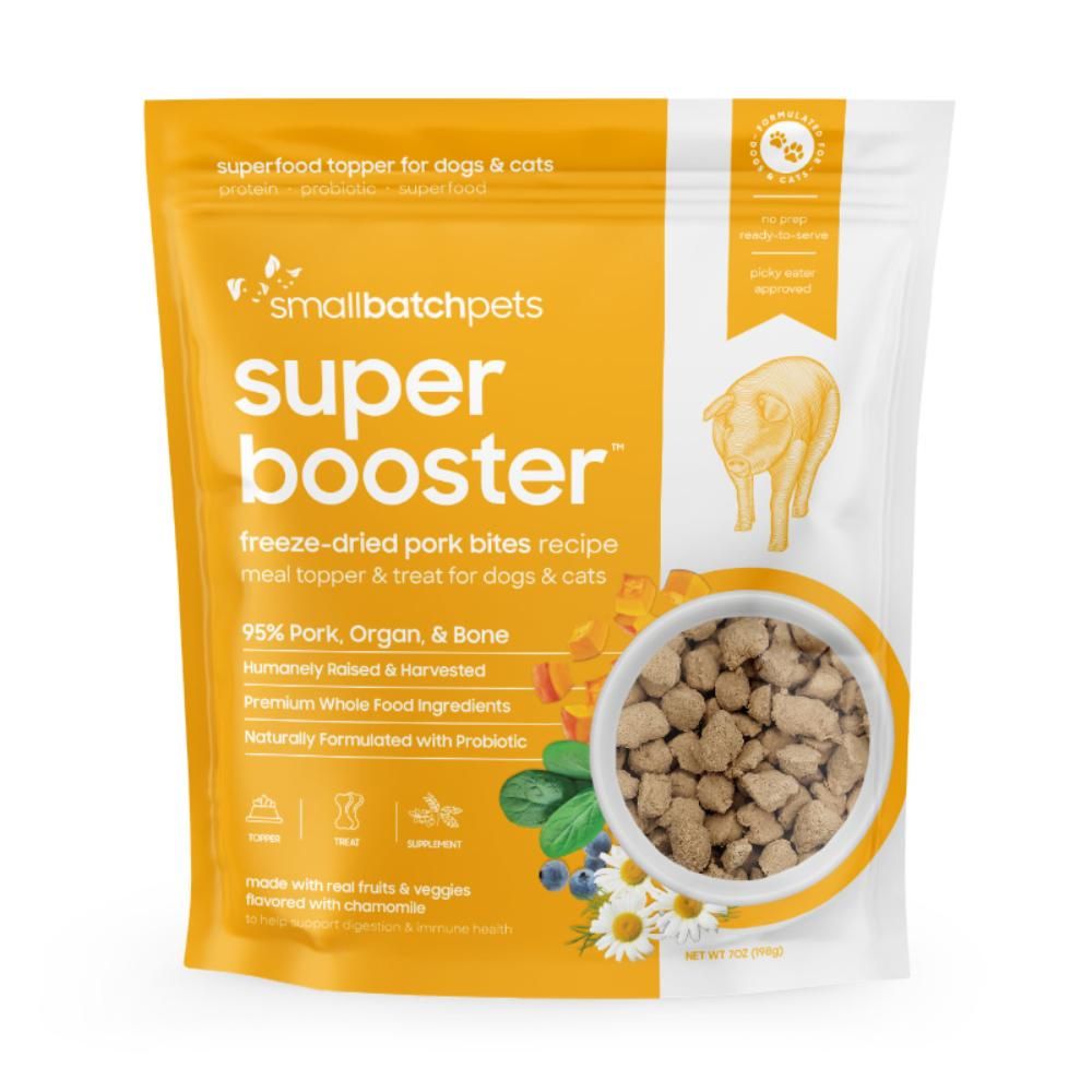 SMALLBATCH FREEZE DRIED SUPER BOOSTER PORK BITES 7oz