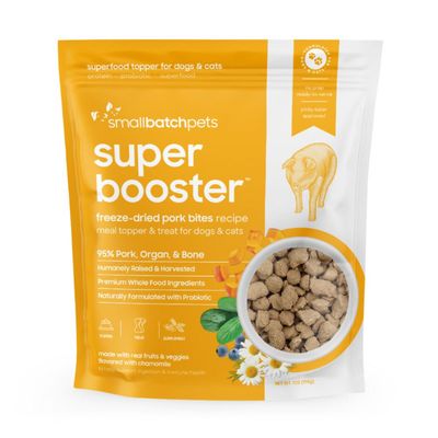 SMALLBATCH FREEZE DRIED SUPER BOOSTER PORK BITES 7oz
