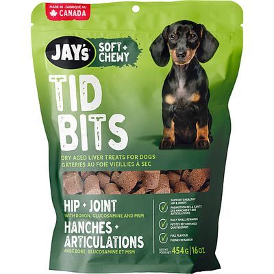 JAY&#39;S TIDBITS HIP AND JOINT LIVER 454g/16oz