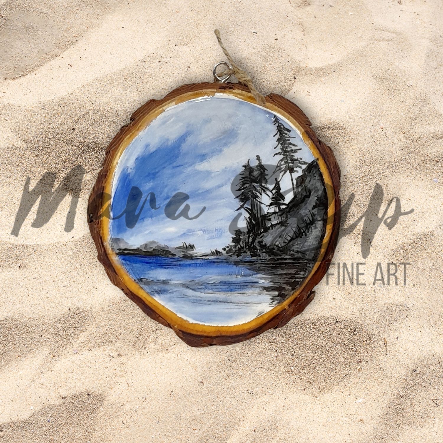 MARA wickaninnish beach LIVE EDGE + RESIN