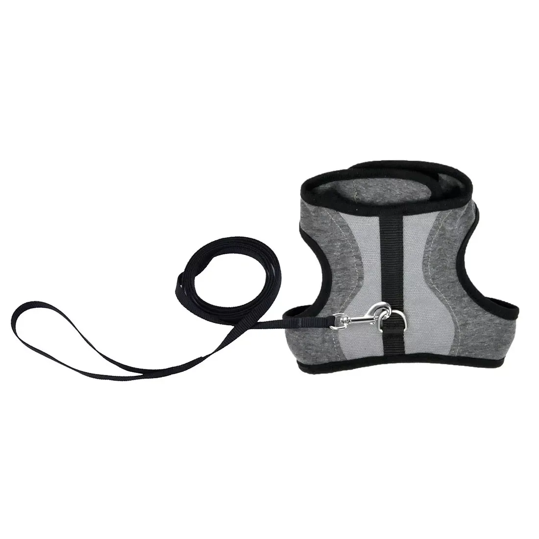 COASTAL CAT ADJUSTABLE WRAP HARNESS SMALL WITH 6&#39; LEASH