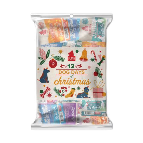 PLATO 12 DOG DAYS OF CHRISTMAS 12pc