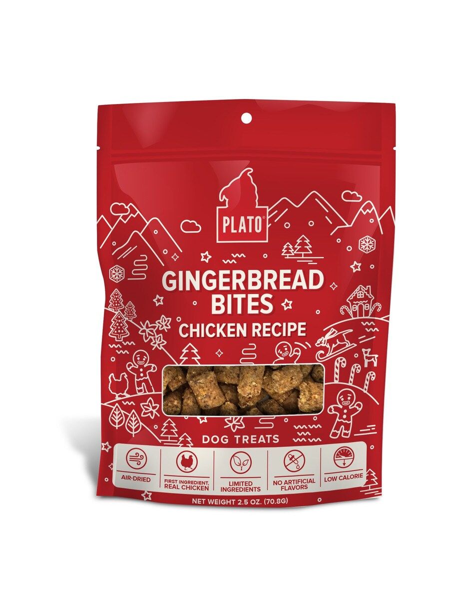 PLATO GINGERBREAD BITES CHICKEN RECIPE SMALL BITES 2.5oz/70.8g