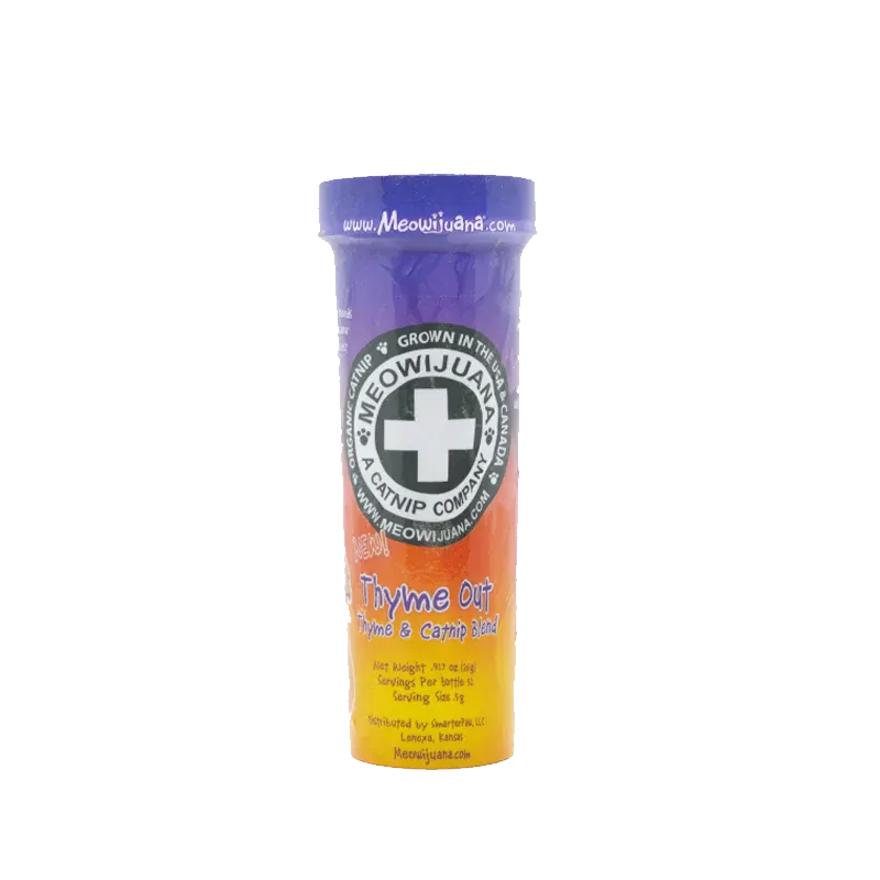 MEOWIJUANA THYME OUT THYME &amp; CATNIP BLEND 26g