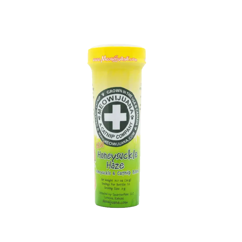 MEOWIJUANA HONEYSUCKLE HAZE HONEYSUCKLE &amp; CATNIP BLEND 26g