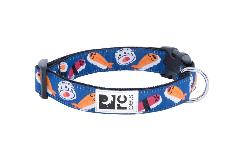 RC PETS CLIP COLLAR SUSHI 1&#39;&#39; WIDE LARGE 15&quot;-25&quot;