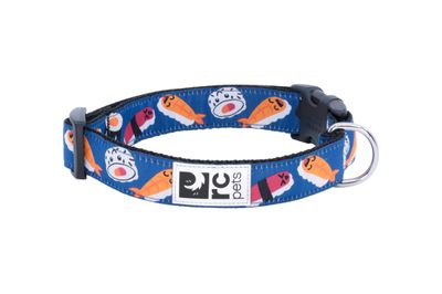 RC PETS CLIP COLLAR SUSHI 1&#39;&#39; WIDE LARGE 15&quot;-25&quot;