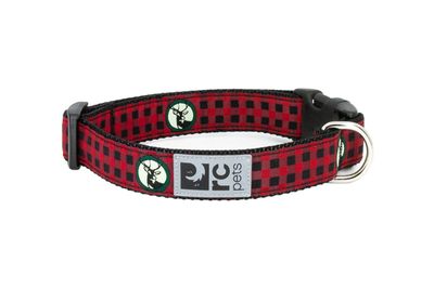 RC PETS CLIP COLLAR URBAN WOODSMAN 1&quot; WIDE LARGE 15&quot;-25&quot;